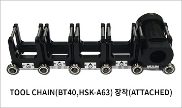 Tool Chain (BT40, HSK-A63) 장착